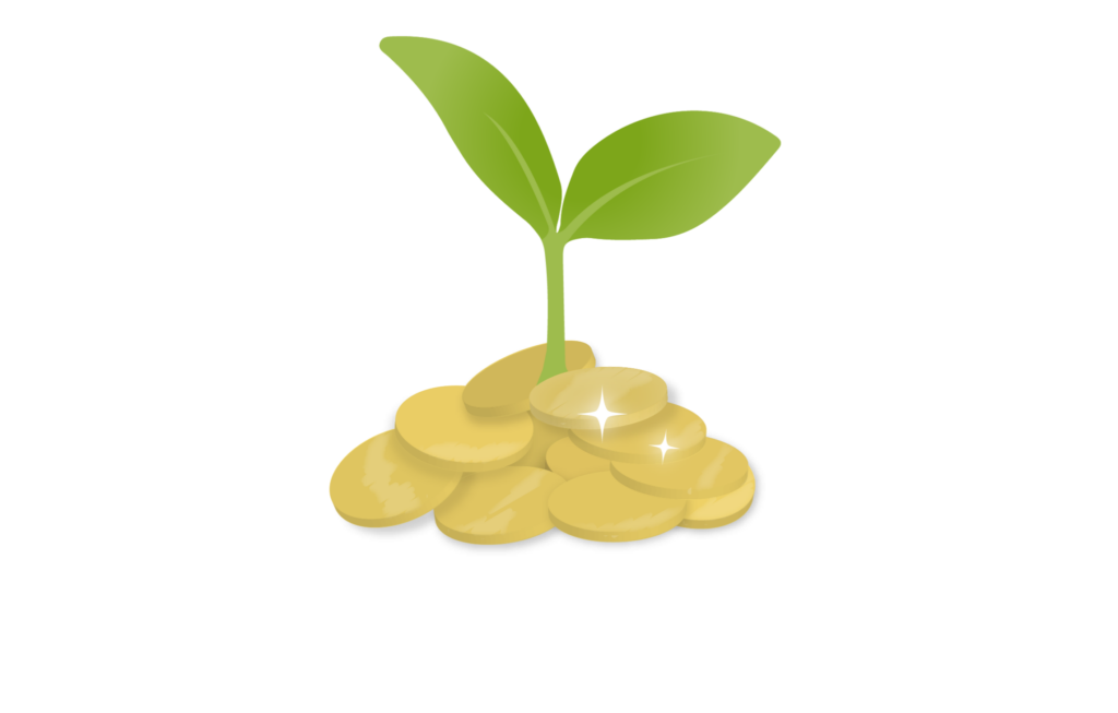 Økonomiskolen.dk's logoets 'ikon' øverst & fonten "Økonomiskolen.dk" i hvid nedenunder